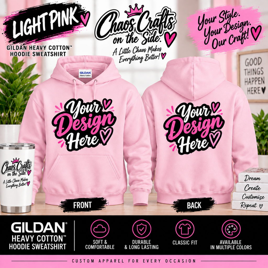 Your Design, Your Hoodie | Custom Printed Sweatshirt