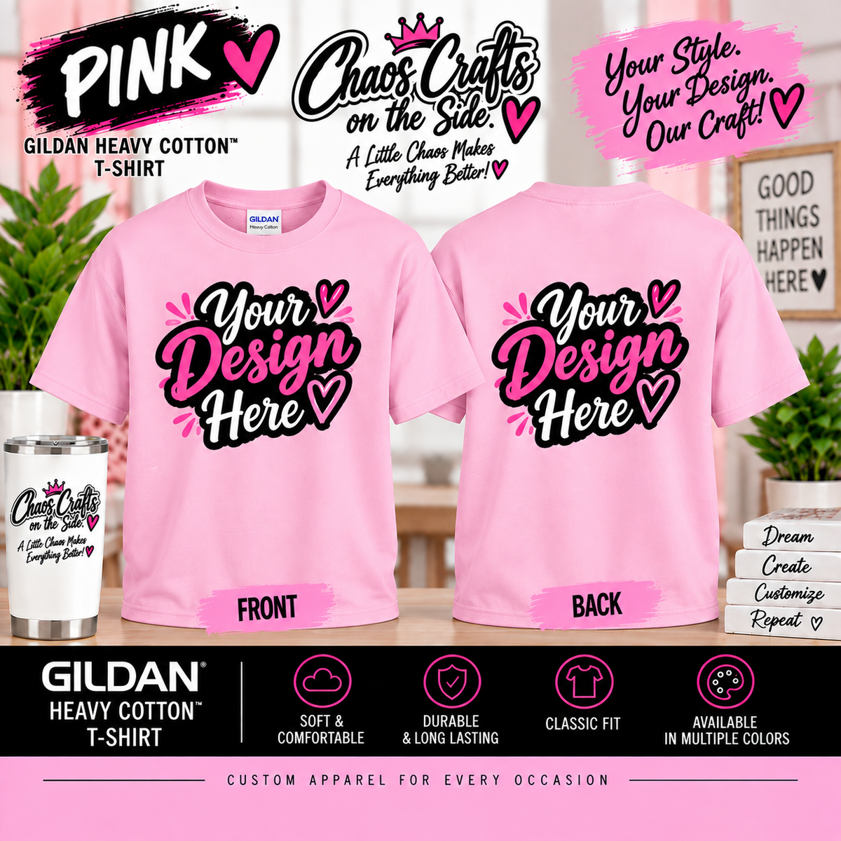 Your Design, Your T-Shirt | Custom Printed T-Shirt