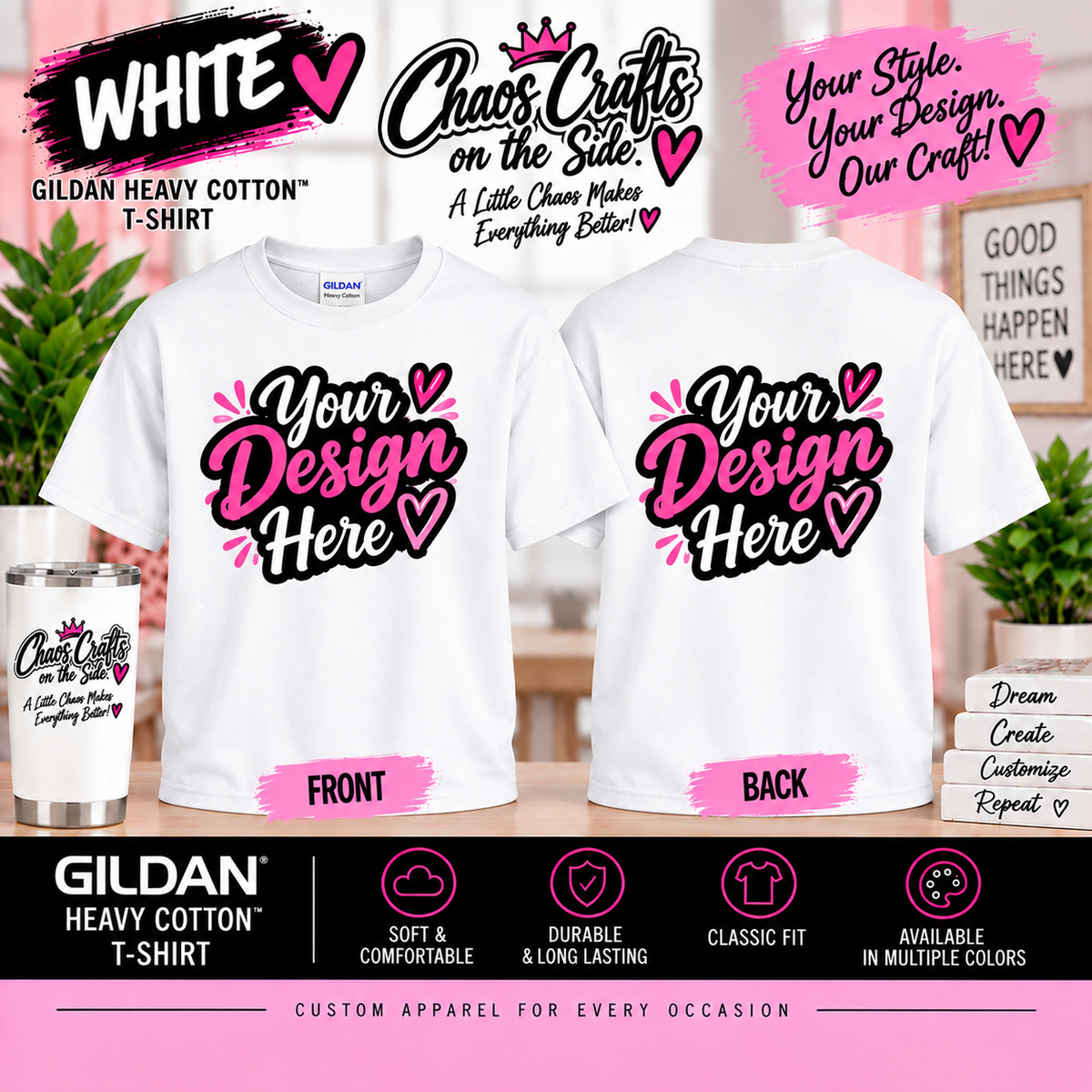 Your Design, Your T-Shirt | Custom Printed T-Shirt