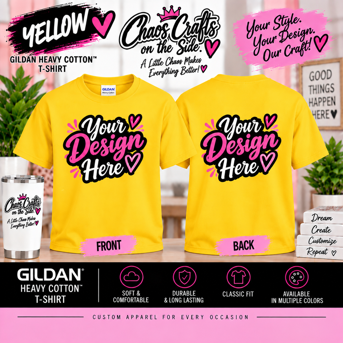 Your Design, Your T-Shirt | Custom Printed T-Shirt