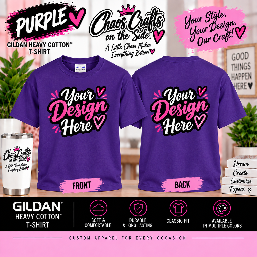 Your Design, Your T-Shirt | Custom Printed T-Shirt