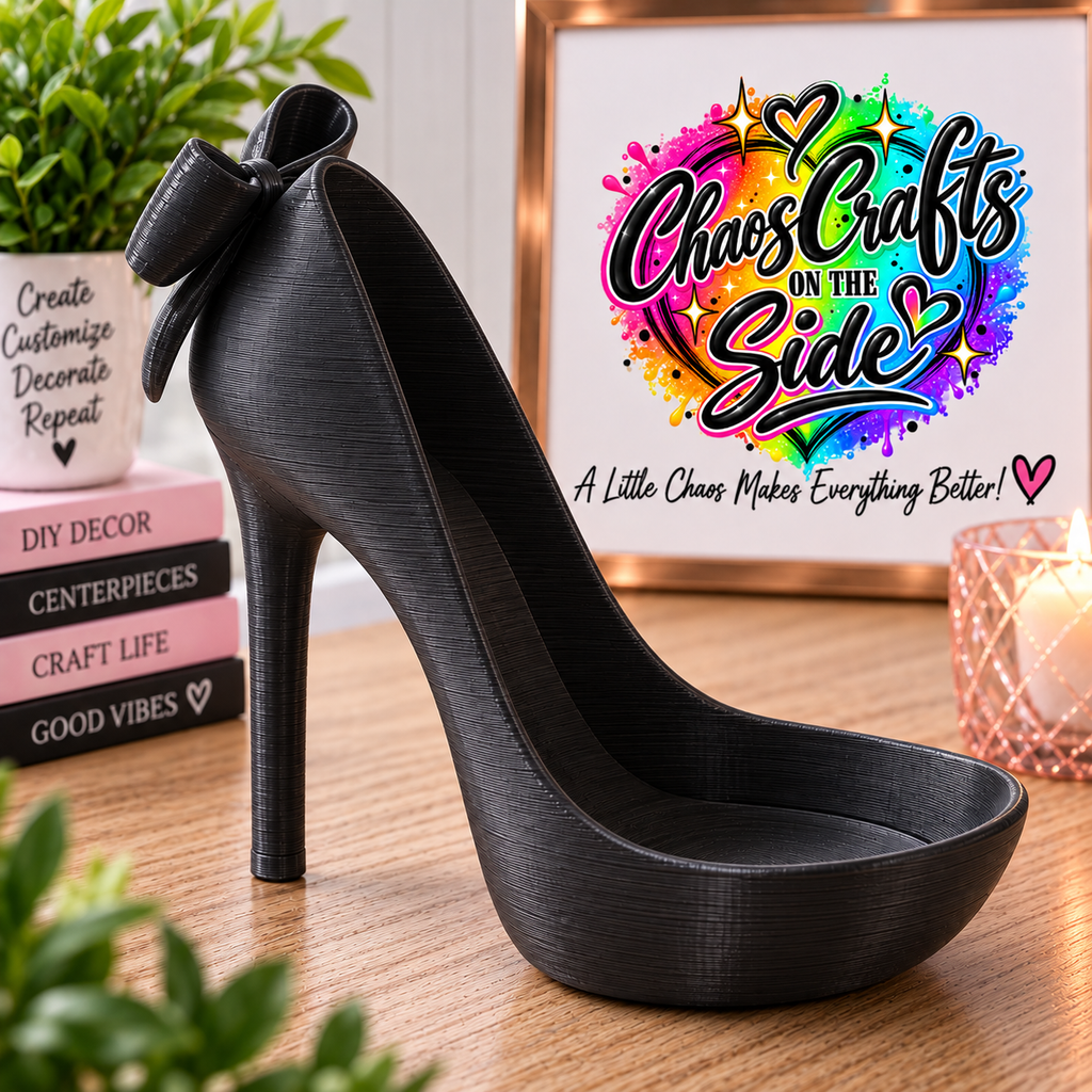 The Statement Heel | DIY Centerpiece & Decor