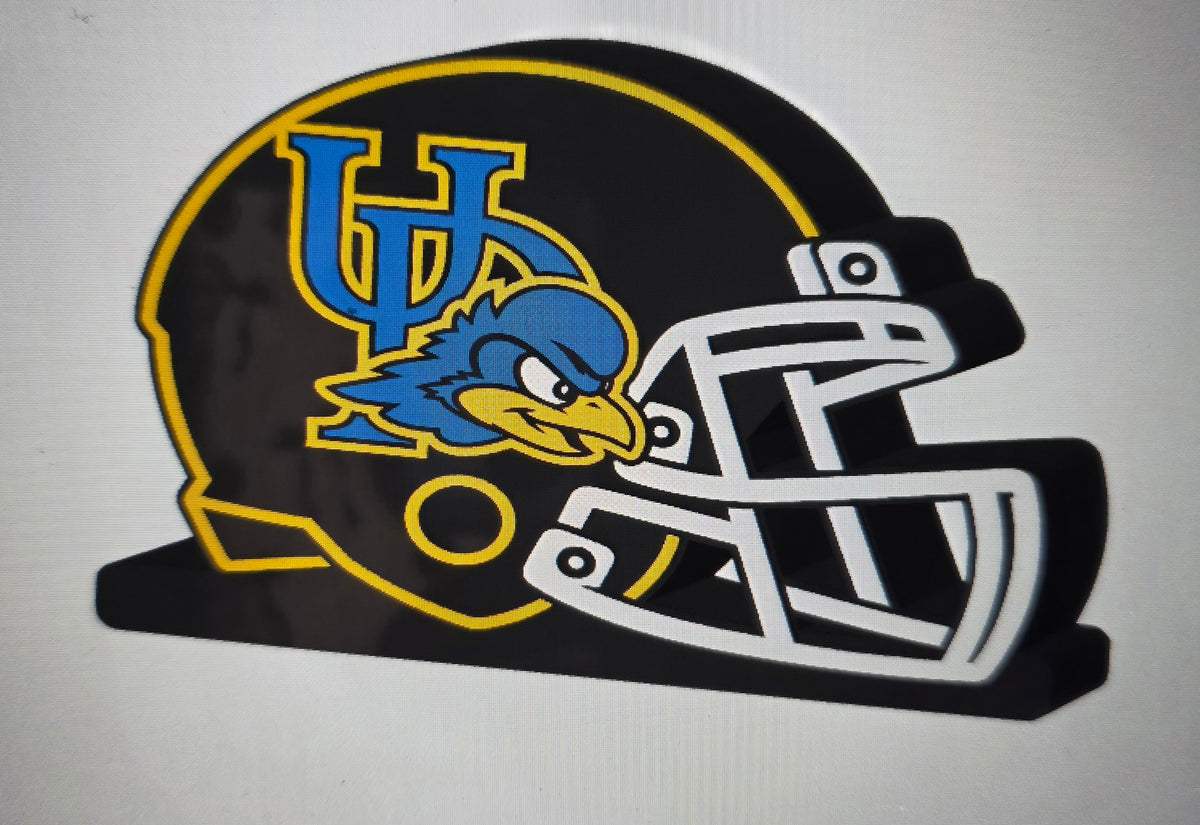 Football Helmet Centerpiece
