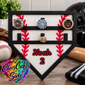 Personalized Baseball Championship Ring Display